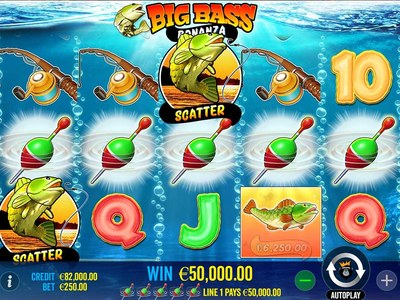 Видеослот Big Bass Bonanza